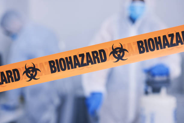 Professional Biohazard technician working in Pinehurst, ID